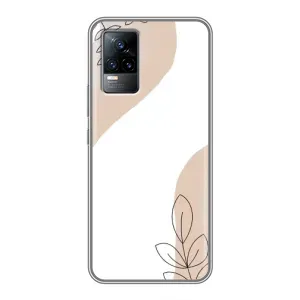 Чехол с принтом «Нюдовая веточка абстракция» для Vivo S9e