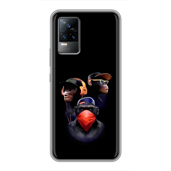 Чохол з принтом «Три мавпи» для Vivo S9e Чохол з принтом «Три мавпи» для Vivo S9e