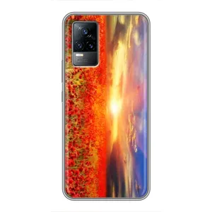Чехол с принтом «Поле тюльпанов» для Vivo S9e