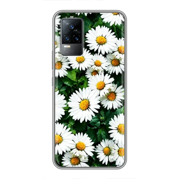 Чехол с принтом «Ромашки» для Vivo S9e Чехол с принтом «Ромашки» для Vivo S9e