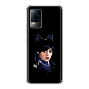 Чохли Венсдей на Vivo S9e Уенсдей (AlphaPrint) (серйозна Венздей)