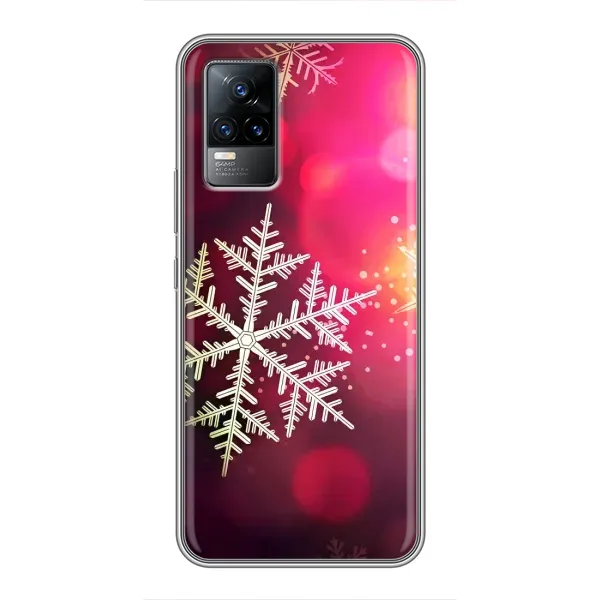 Чехол с принтом «Снежинка» для Vivo S9e
