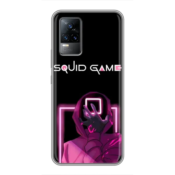 Чохол з принтом «Неоновий охоронець гри» для Vivo S9e