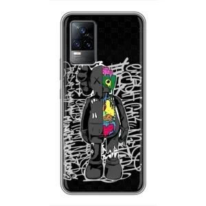Чехол с принтом «Стиль Bearbrick» для Vivo S9e