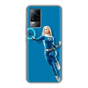 Чохол з принтом Фантастична четвірка для Vivo S9e (Сью Сторм політ)