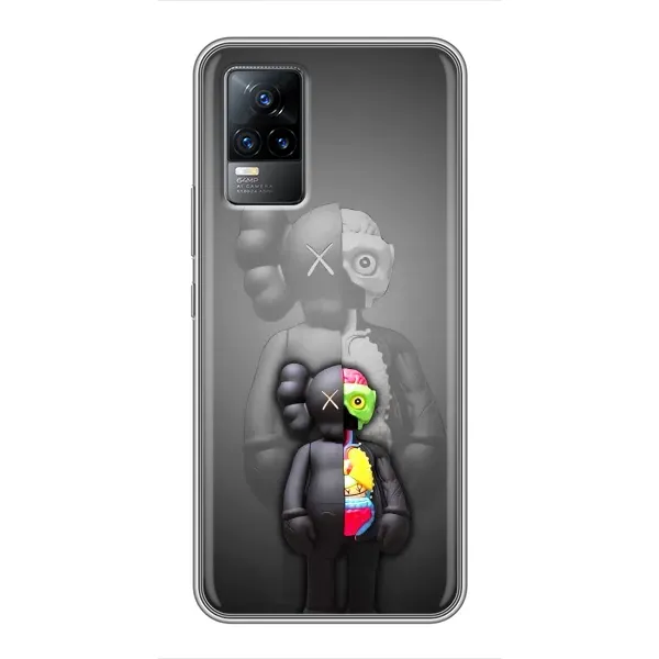 Чехол с принтом «Тело Bearbrick» для Vivo S9e Чехол с принтом «Тело Bearbrick» для Vivo S9e