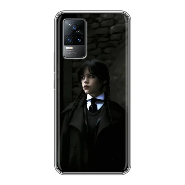 Чохол з принтом «Темний стиль Венздей» для Vivo S9e