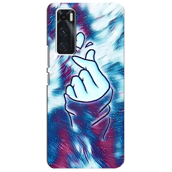 Чехол с принтом «Радужное сердце» для Vivo V20 se
