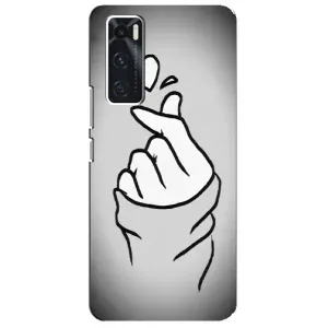 Чехол с принтом «Значок Love» для Vivo V20 se