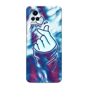 Чехол с принтом «Радужное сердце» для Vivo V20