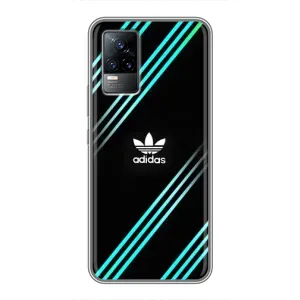 Чехол с принтом «Адидас с полосами» для Vivo V21E