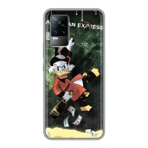 Чехли для ViVO V21E - Scrooge MagDag (PREMIUMPrint) (Карточка Скруджа)