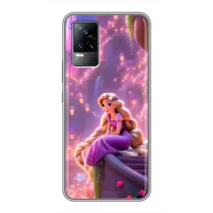 Чохол Рапунцель для Vivo V21E (Рапунцель у замку)