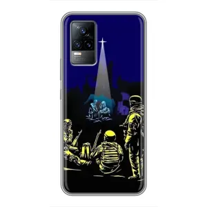 Різдвяні, Святкові Чохли для ViVO V21E (Різдво в Україні)