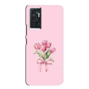 Чехол с принтом «Букет цветов» для Vivo V23e