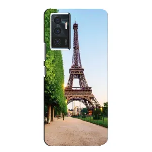 Чохол Ейфелева Вежа Vivo V23e - (AlphaPrint) (Дорога до Парижу)