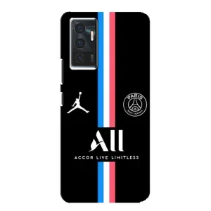 Чехлы PSG для Vivo V23e (AlphaPrint) (футболка ПСЖ)