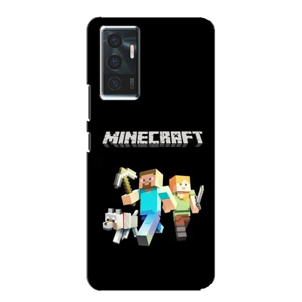 Чехол с принтом «герои Minecraft» для Vivo V23e Чехол с принтом «герои Minecraft» для Vivo V23e