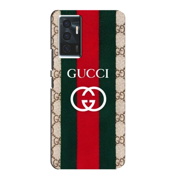 Чехол с принтом «Gucci дизайн» для Vivo V23e