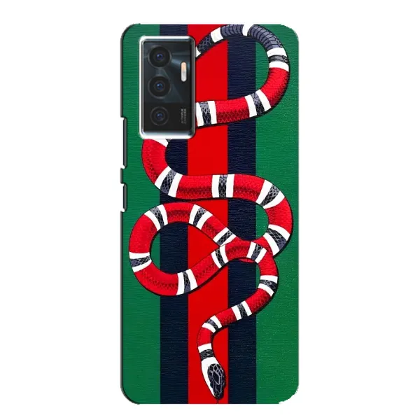 Чехол с принтом «Gucci змия» для Vivo V23e