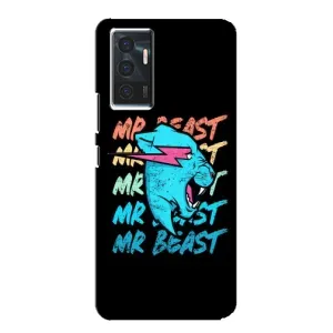 Чехол с принтом «logo Mr beast» для Vivo V23e