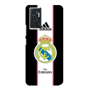 Чехол для Vivo V23e с принтом Реал Мадрид (Лого Real Madrid)