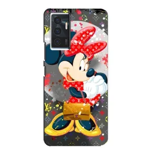 Чохол Disney Mouse Vivo V23e (PREMIUMPrint) (Minni з бантіком)