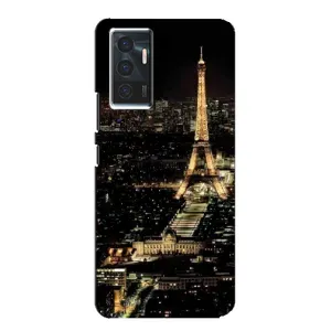 Чохол Ейфелева Вежа Vivo V23e - (AlphaPrint) (Нічний Париж)