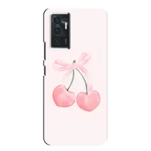 Чехол с принтом «Розовые вишни» для Vivo V23e