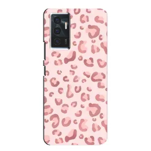 Чехол с принтом «Розовый леопард» для Vivo V23e