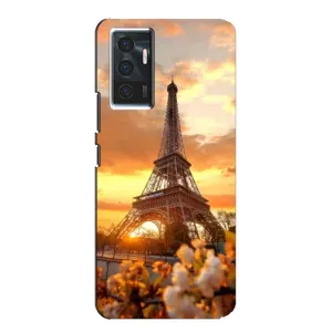 Чохол Ейфелева Вежа Vivo V23e - (AlphaPrint) (Сонячня вежа)