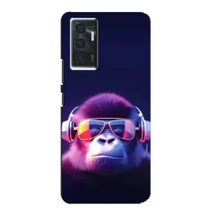 Чохол з принтом «Стильна мавпа» для Vivo V23e