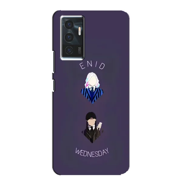 Чехол с принтом «Уэнздей и подруга» для Vivo V23e Чехол с принтом «Уэнздей и подруга» для Vivo V23e