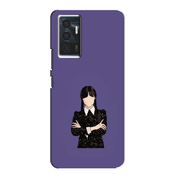 Чехол с принтом «Уэнздей в черном» для Vivo V23e Чехол с принтом «Уэнздей в черном» для Vivo V23e