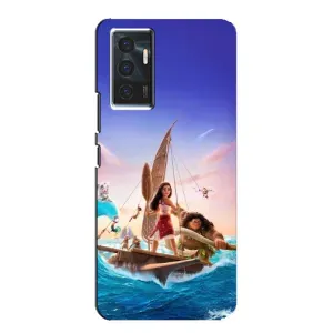 Чехол с мультфильмом Моана Vivo V23e (Команда Ваяна Мауи)