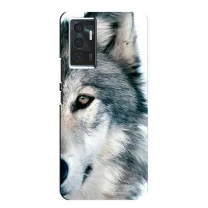 Чехлы с картинками животных Vivo V23e (Волк)