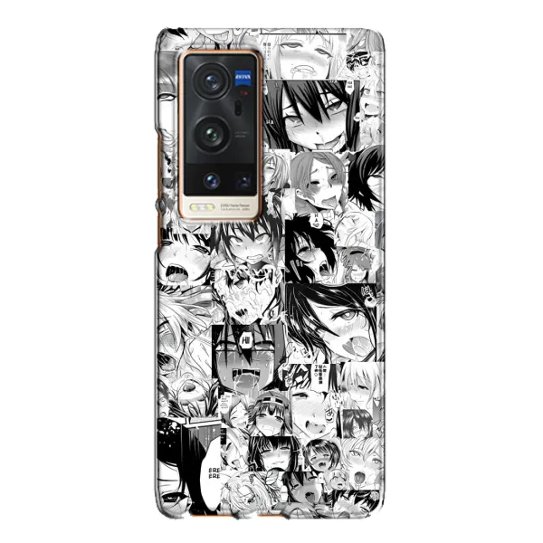 Чехол с принтом «Ahegao manga» для Vivo X60 Pro Plus