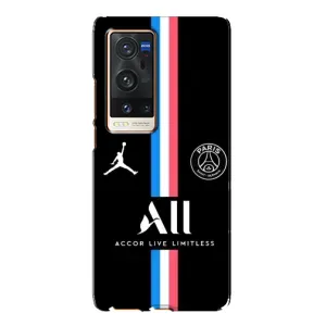 Чохли PSG для Vivo X60 Pro Plus (AlphaPrint) (футболка ПСЖ)