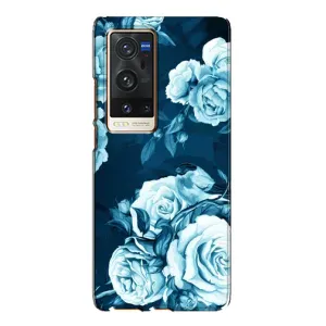 Чехлы (ART) Цветы на Vivo X60 Pro Plus (VPrint) (Блактині бутони)