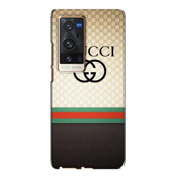 Чехол с принтом «GUCCI стиль» для Vivo X60 Pro Plus