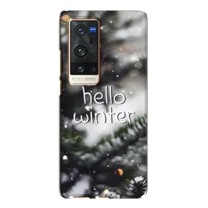 Новорічні, Святкові Чохли для Vivo X60 Pro Plus - 2024 год (Hello winter)