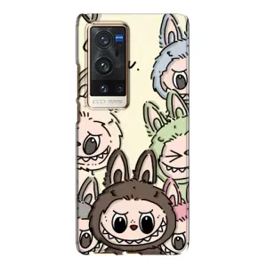 Чохол з Лабубу на Vivo X60 Pro Plus (Золота мавпа Bored Ape)