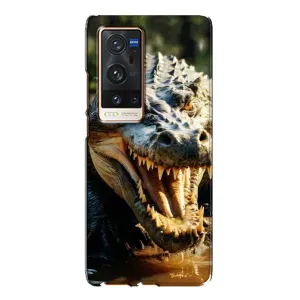 Чохол з картинкою 'Хижаки' для Vivo X60 Pro Plus (Небезпечний крокодил)
