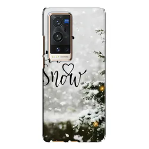 Новорічні, Святкові Чохли для Vivo X60 Pro Plus - 2024 год (Let it snow)