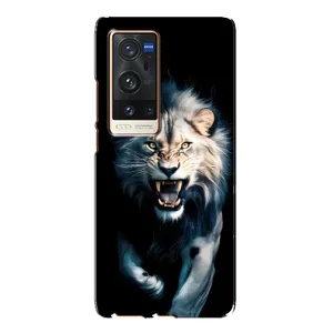 Чохол з картинкою 'Хижаки' для Vivo X60 Pro Plus (Лев у темряві)