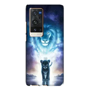 Чохол з картинкою ЛЕВ для Vivo X60 Pro Plus (VPrint) (Маленький лев)