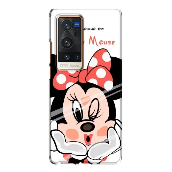 Чехол с принтом «Маус Минни» для Vivo X60 Pro Plus