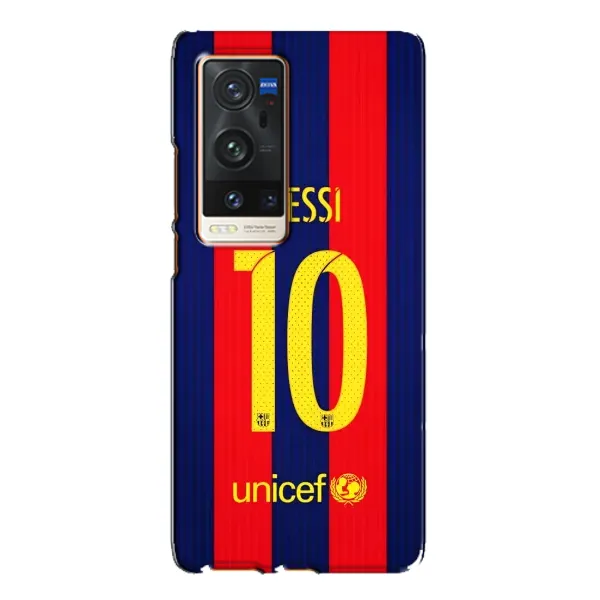Чехол с принтом «Messi Barca 10» для Vivo X60 Pro Plus
