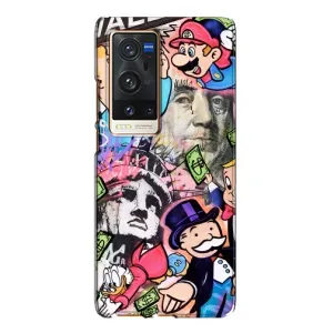 Чохли з крутими принтами для Vivo X60 Pro Plus - (PREMIUMPrint) (Monopoly man)