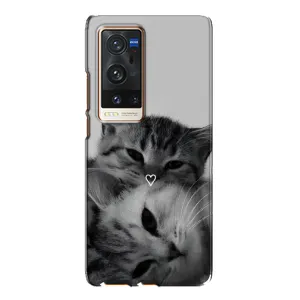 Чохол з малюнком кіт на Vivo X60 Pro Plus (Пара котів)